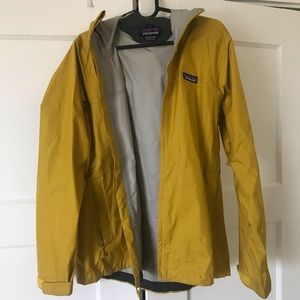 Yellow Torrentshell Patagonia Jacket